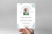 Funeral Program & Memorial Service, a Flyer Template by BrandPacks (Thumbnail 3 of 8)