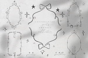 Celebration party graphic collection, an Object Graphic by Anastasy_helter