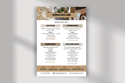 Influencer Service Rate Card Templat, a Templates & Theme by Elegant_Studio44 (Thumbnail 1 of 3)