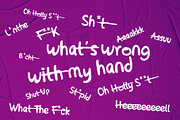 Oh My Hand Scrip Font, a Script Font by tipudaya (Thumbnail 1 of 3)