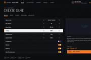 Military FPS Game 100 Screens, an UI Kit Template by pawellpi (Thumbnail 28 of 116)