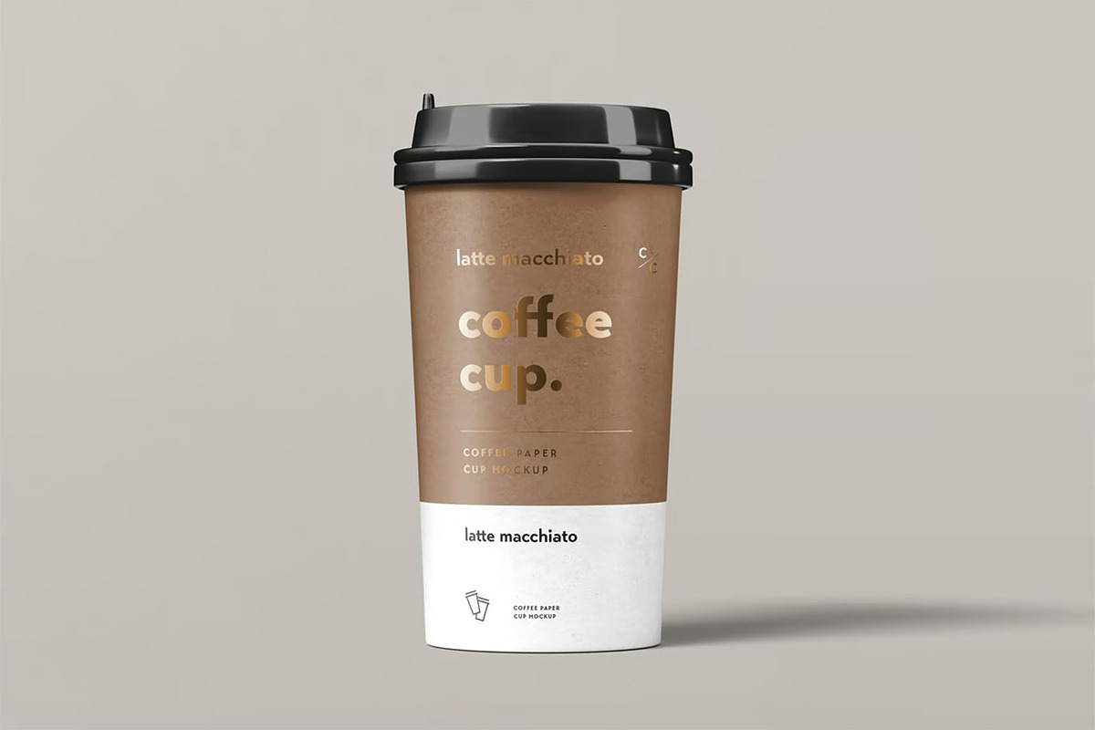 Paper Cup Mock-up, a Cups & Container Mockup by zippypixelstudio (Photo 4 of 13)