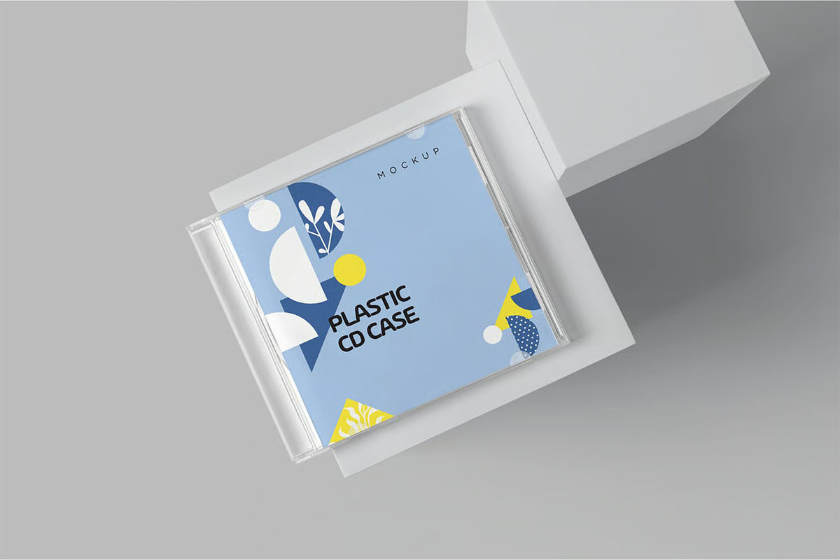 Plastic CD & Jewel Case Mockups, a Product Mockup by megostudi0 (Photo 3 of 7)