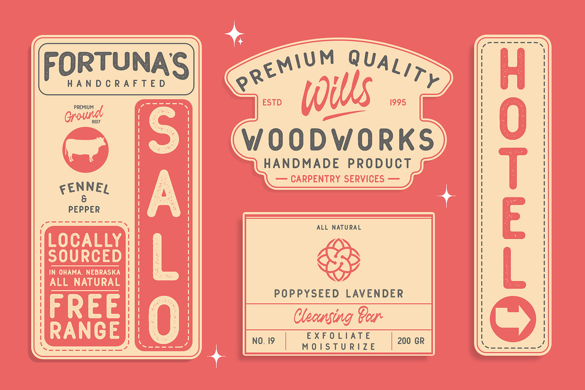 Thrillington || FONT DUO, a Sans Serif Font by Rochart (Photo 3 of 10)