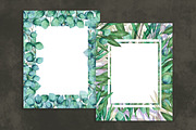 Watercolor Green Leaves, a Healthcare Illustration by Color_Brush (Thumbnail 6 of 8)