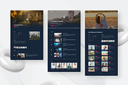 Movies & TV Shows Streaming Website, an UI Kit Template by peterdraw (Thumbnail 8 of 9)