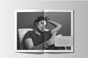 Gray Scale Fashion Magazine, a Magazine Template by Layout Design (Thumbnail 8 of 10)