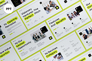 Business Pitch Deck Presentation, a Presentation Template by graphicook (Thumbnail 1 of 4)