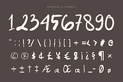 Hanana - Handwriting Font, a Handwritten Font by Pekotype (Thumbnail 4 of 15)