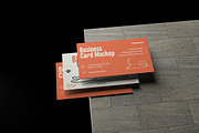 Business Card Mockup, an Advertising Mockup by ianmikraz (Thumbnail 4 of 5)