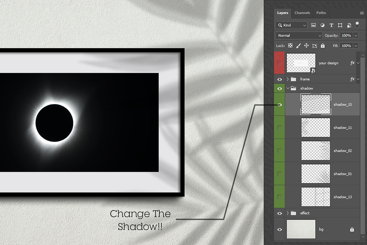 Frame Mockup #01, a Household Mockup by alexandeerco (Photo 3 of 6)