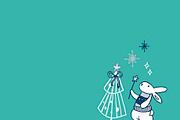 Christmas Set Wood Clipart - 103 PNG, an Illustration by Bamboobear Books Shop (Thumbnail 2 of 5)
