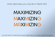 Marlin Soft SQ, a Font by FontMesa (Thumbnail 6 of 10)
