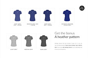 Women Polo Ghost Mock-ups FREE DEMO, a Books & Magazine Mockup by Apparel_Mockups (Thumbnail 15 of 23)