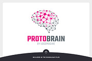 Proto Brain Logo Template, a Branding & Logo Template by LOGOMAGINE (Thumbnail 5 of 16)