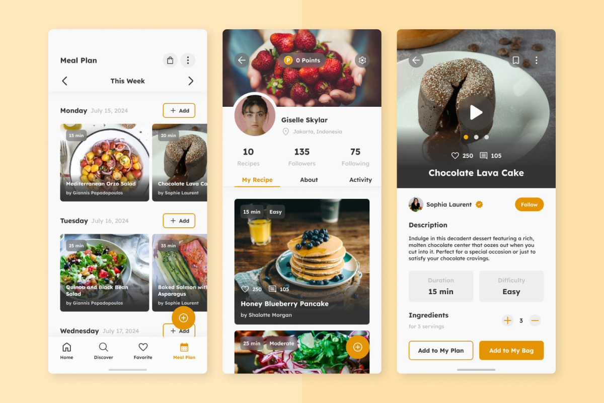 Eato - Food Recipe Mobile App, an App Template by twinstd (Photo 5 of 5)
