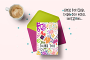 Playful doodle vector graphics set, an Object Graphic by Pop Design (Thumbnail 3 of 5)