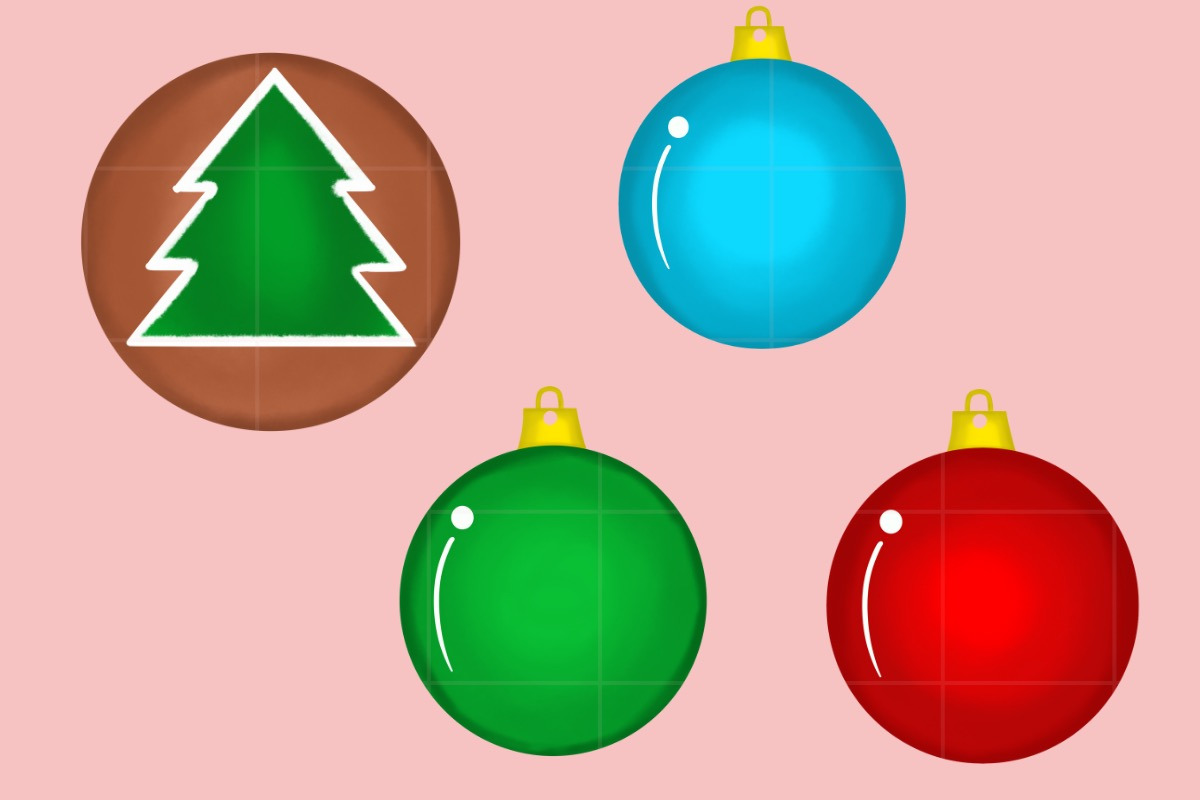 Christmas Clipart 2 Illustration, a Seasonal Illustration by tchastudio (Photo 3 of 8)