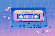 CITYPOP - Japanese 90s Retro Fonts, a Script Font by Konstantine Studio (Thumbnail 7 of 17)