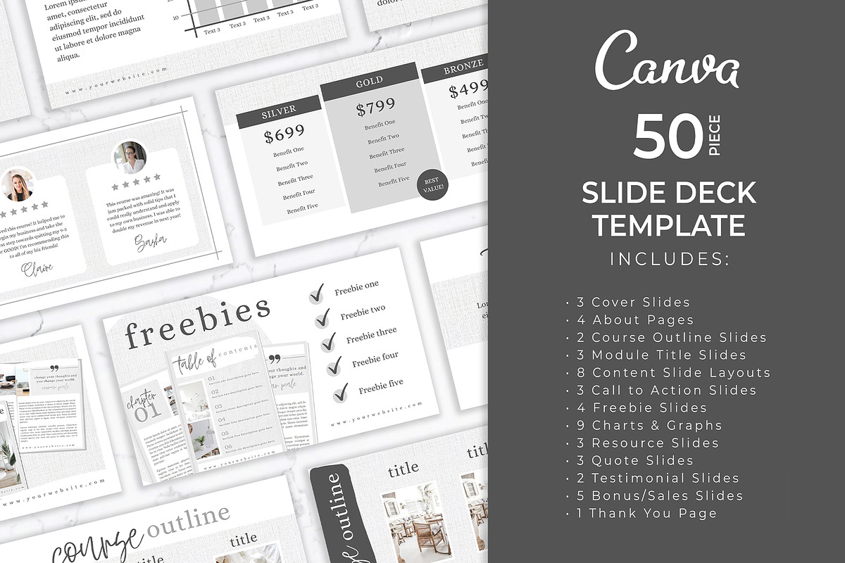 Webinar & Course Slide Deck Template, a Presentation Template by Thirty One Palms Studio (Photo 3 of 10)
