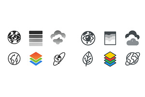 Graphic representations of various, a Technology Illustration by ZinetroN