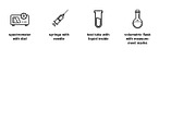 Optical laboratory Icon Set, an Outline Icon by Nurlan's shop (Thumbnail 6 of 6)