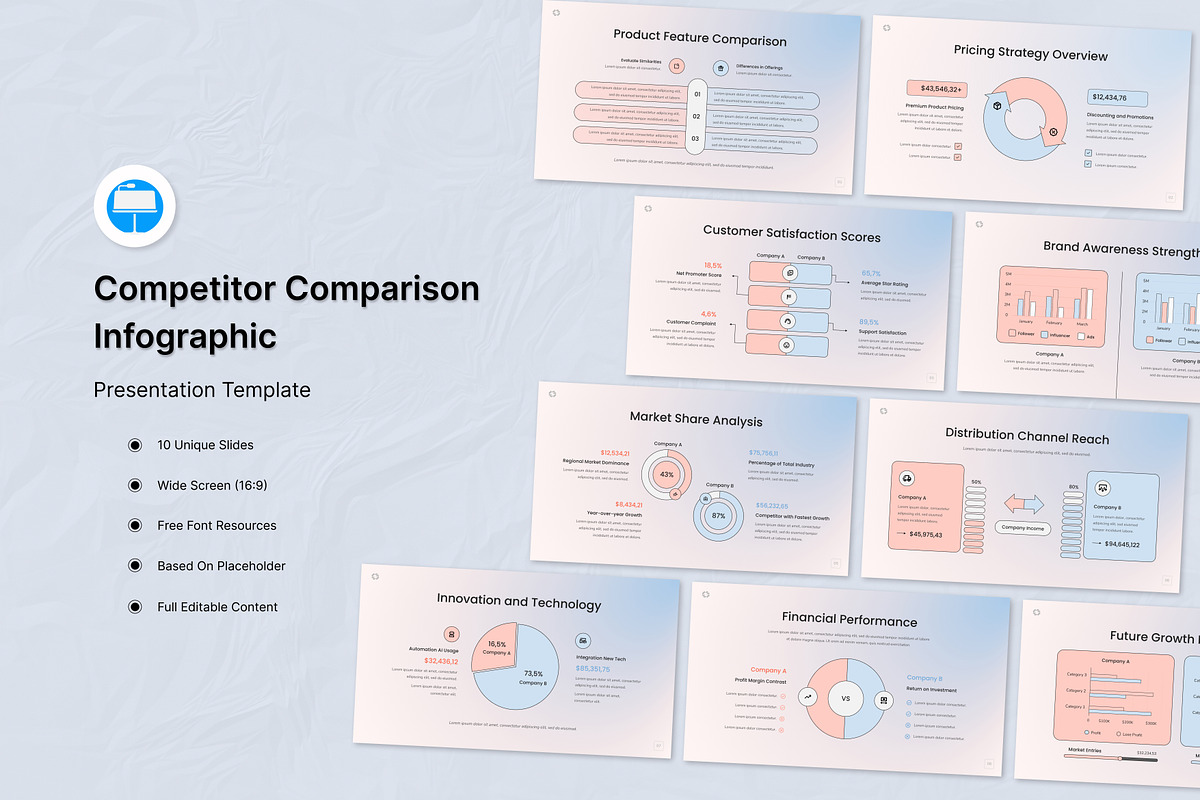 Comparison Infographic Keynote