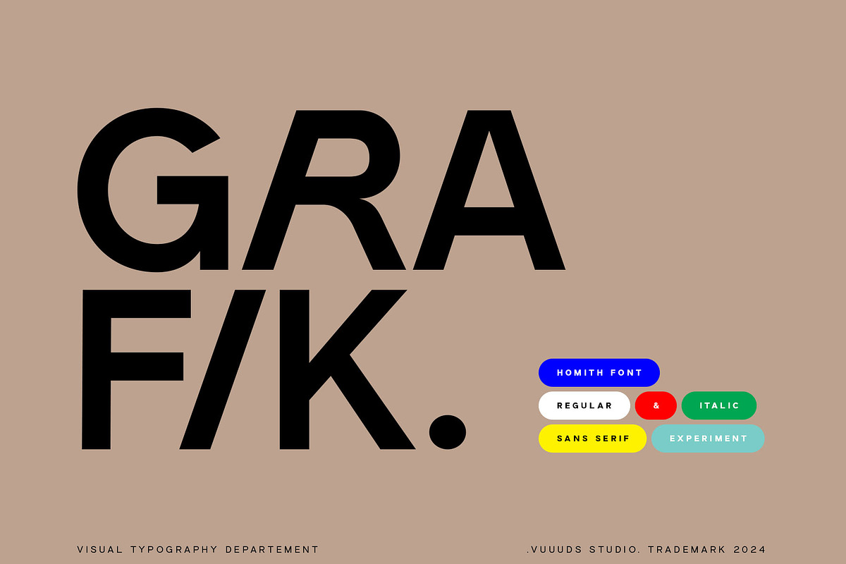 Homith, a Sans Serif Font by vuuuds (Photo 9 of 12)
