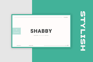 SHABBY Powerpoint Template