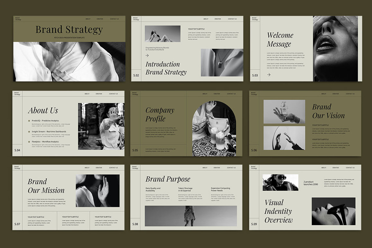 Brand Strategy Key-GSL Template, a Presentation Template by yanindesign (Photo 2 of 5)