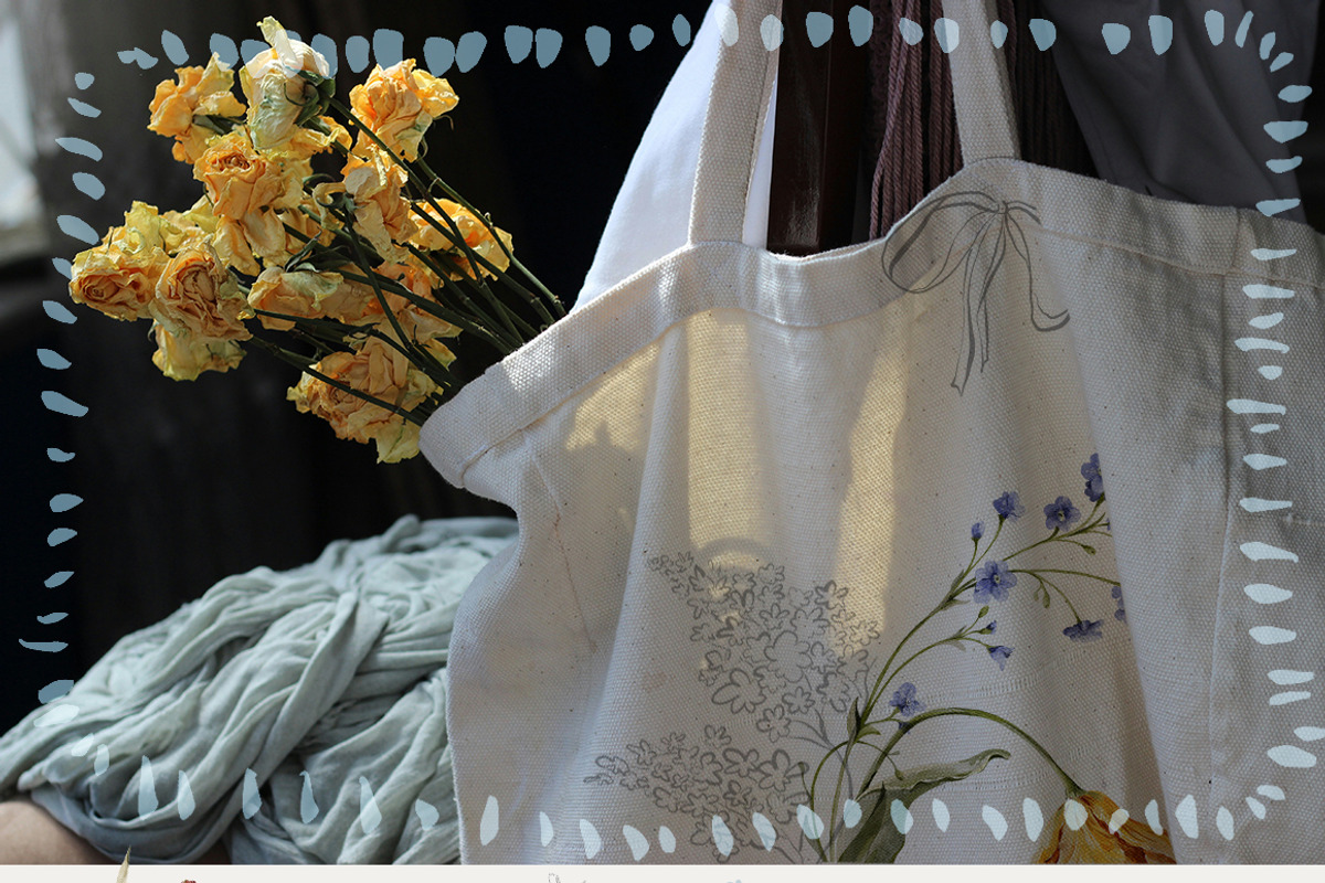 Blossom mood Floral illustration, an Object Illustration by 60secondsArt (Photo 8 of 10)
