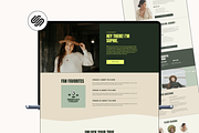 Podcast Squarespace Website Template, a Squarespace Template by molly ho studio (Thumbnail 1 of 8)