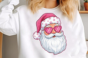 Sequin Christmas Faux Glitter Santa, an Illustration by SinaCreation (Thumbnail 2 of 7)