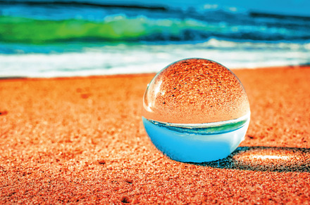 Beachy Ball, a Wallpaper Photo by Nicole's Captured Moments