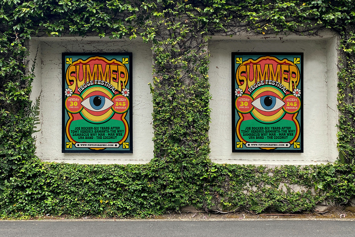 Richsand | Retro Psychedelic Font, a Sans Serif Font by Tiptop Graphic (Photo 7 of 9)