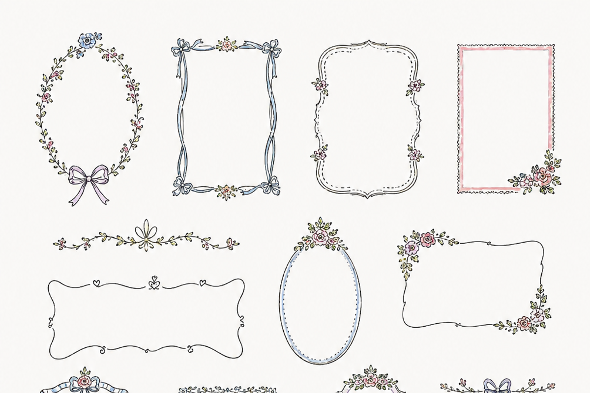 260 Wedding Cliparts, Frames, an Object Graphic by Olya Creative (Photo 5 of 13)