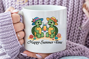 Happy Summer Time, Summer Turtles PN, an Illustration by Libby Wishes (Thumbnail 6 of 6)