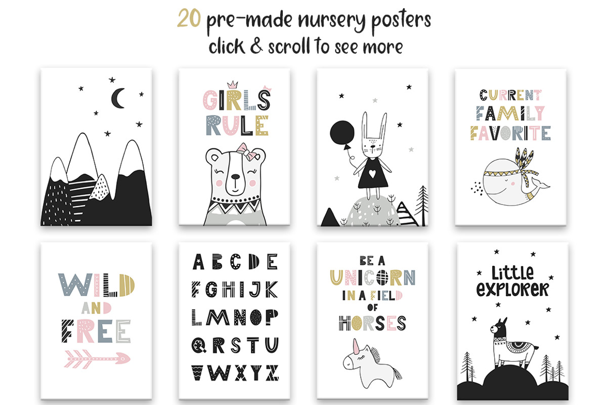 Scandinavian for Girl, an Animal Illustration by Oksana Stepova (Photo 8 of 14)