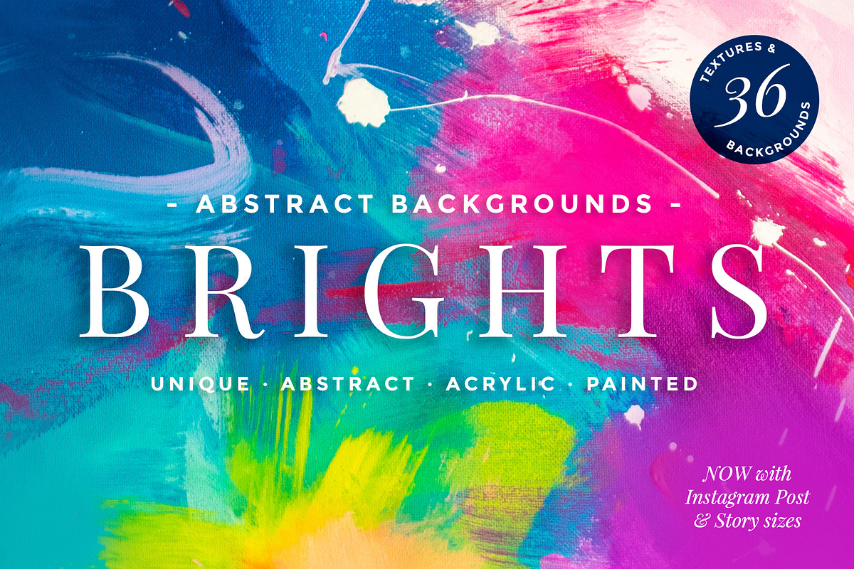 Bright Abstract Backgrounds, a Texture Graphic by Carla Fern Designs (Photo 1 of 10)