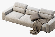 BoConcept Hampton 3-seater sofa, a Furniture 3D Model by 3dmitruk (Thumbnail 7 of 11)