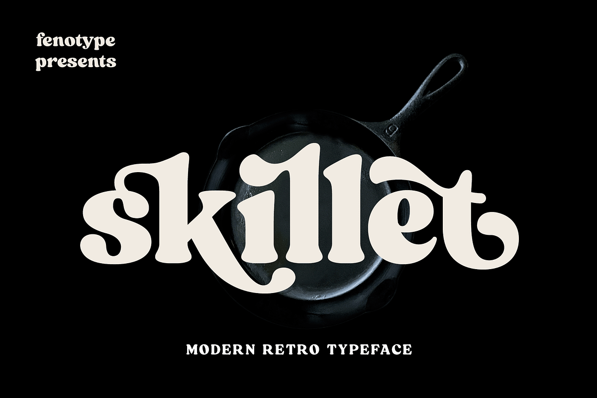 Skillet Serif Typeface, a Serif Font by Fenotype (Photo 1 of 14)