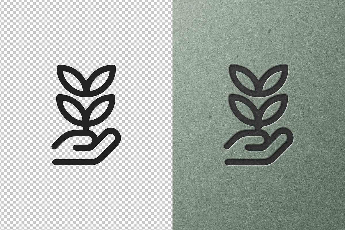 Paper Logo Mockup, a Mockup by Design Squad (Photo 2 of 3)