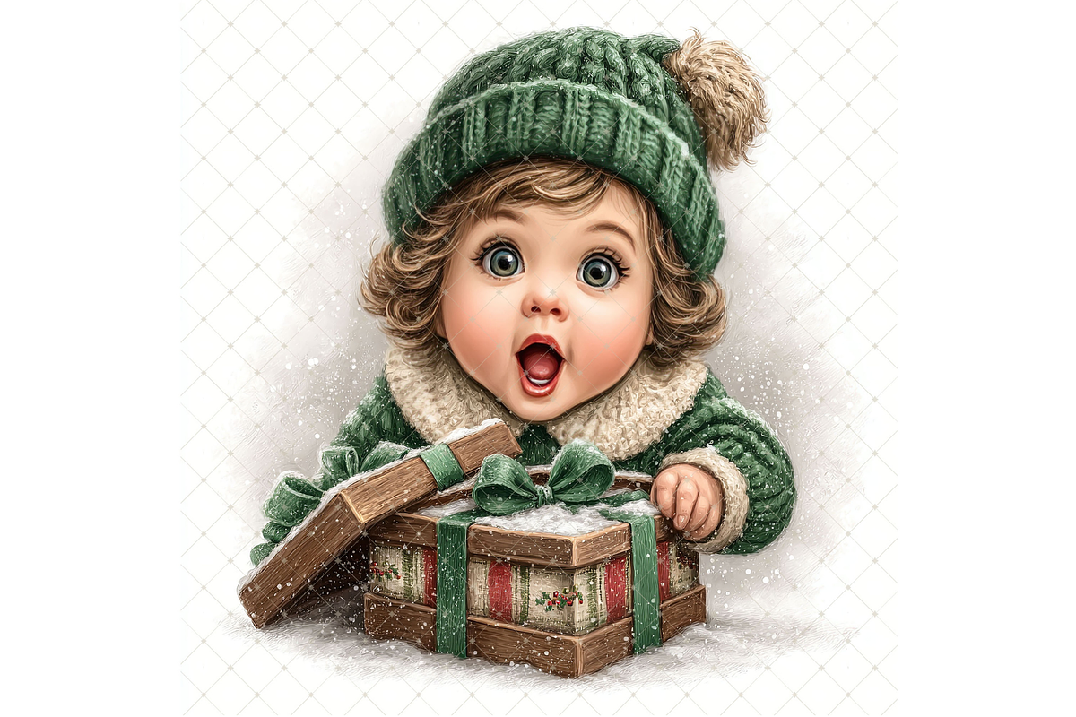 Winter Baby Clipart JPG, a Seasonal Illustration by Memories By Lea (Photo 19 of 20)
