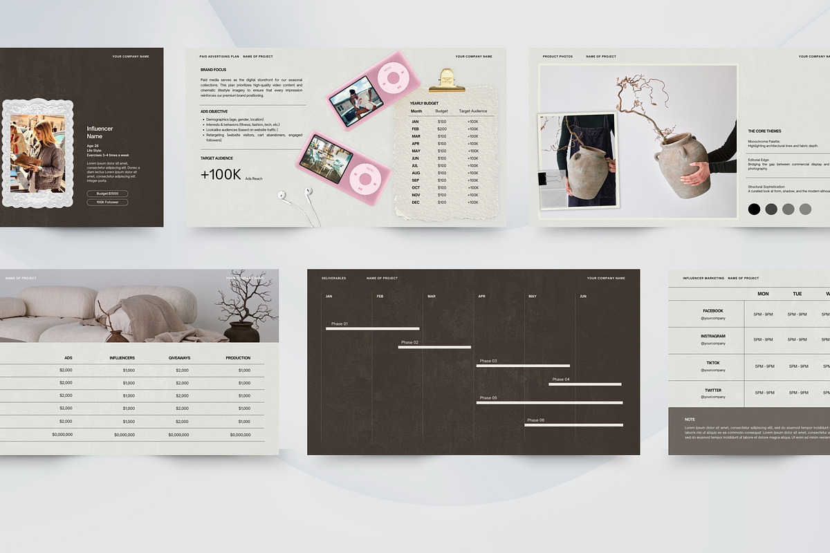 Marketing Research Presentation Deck, a Presentation Template by Pani Temp. (Photo 8 of 14)