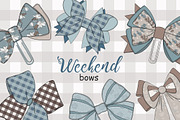 Weekend Bows, an Object Illustration by GlamArtZhanna (Thumbnail 1 of 2)