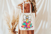 Colorful Coquette glitter Christmas, an Illustration by Libby Wishes (Thumbnail 3 of 6)
