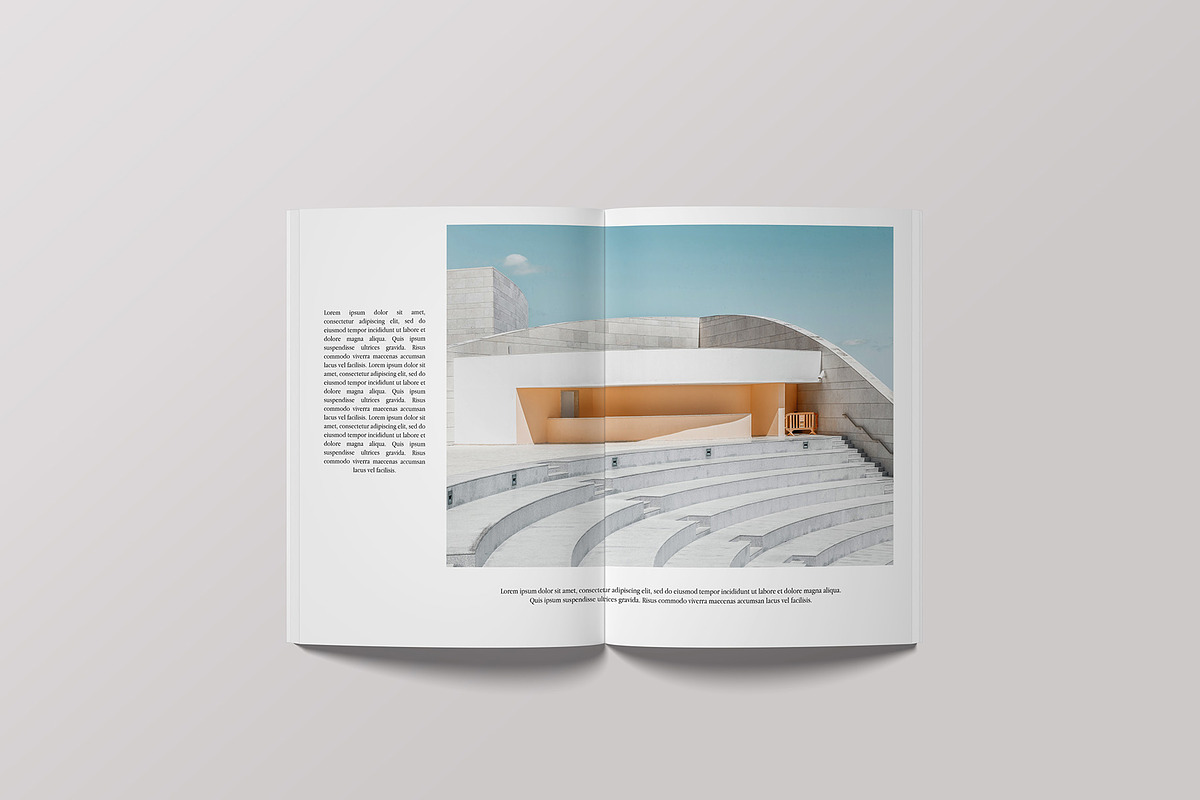 A4 Magazine Mockup, a Magazine Template by Graphicbars (Photo 2 of 16)