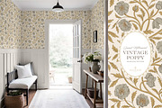 Vintage Poppy Floral Patterns, a Pattern Graphic by Eclectic Anthology (Thumbnail 8 of 13)