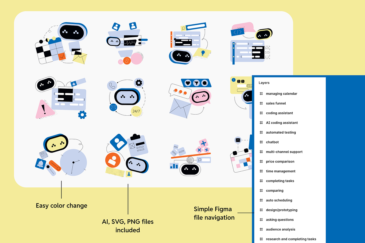 AI Website Illustrations, a Technology Illustration by Somewhat Brilliant (Photo 5 of 6)