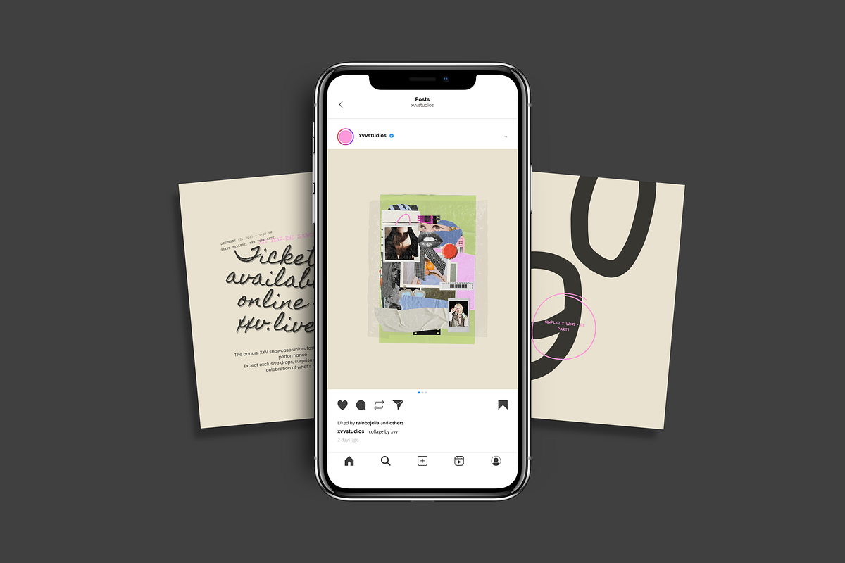 XVV Creative Collage Canva Templates, a Social Media Template by rainbojelia (Photo 12 of 14)